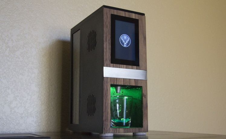Jagger Machine Jägermachine -iot Shot Pouring Machine Powered By A Rasppi 3